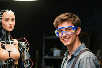 Jonathan und der sanftmütige Roboter - banner
