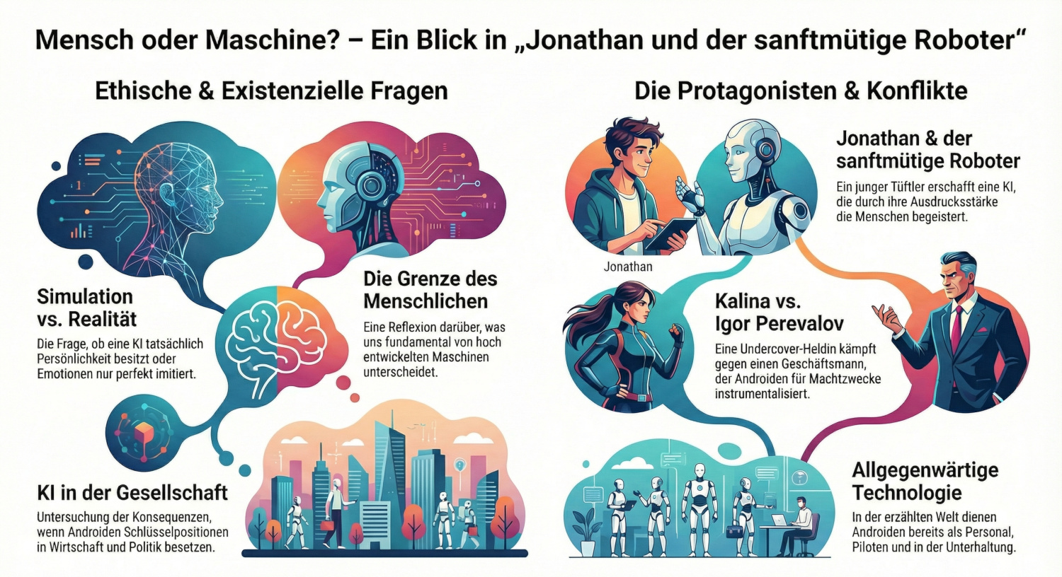 Jonathan und der sanftmütige Roboter Jonathan und der sanftmütige Roboter