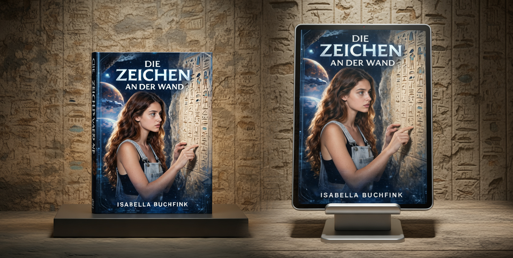 Die Zeichen an der Wand: Ein neues Cover für E-Book und Paperback Die Zeichen an der Wand: Ein neues Cover für E-Book und Paperback