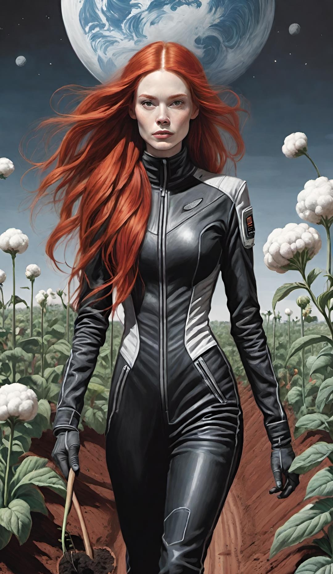 Ronja in dem Science Fiction "Das Tor in eine andere Welt"