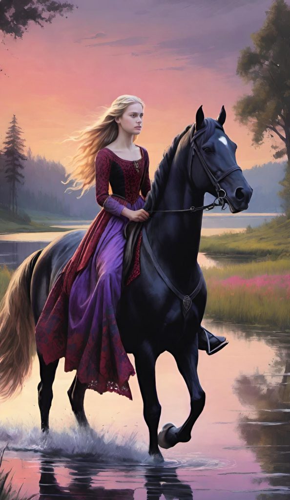 Fantastische Landschaften 10 - Isabella Buchfink Ausritt