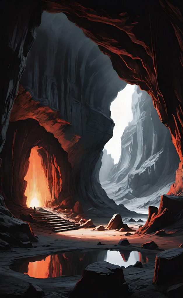 Fantastische Landschaften 25 - Isabella Buchfink Cave