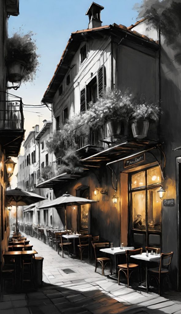Fantastische Landschaften 30 - Isabella Buchfink Trattoria