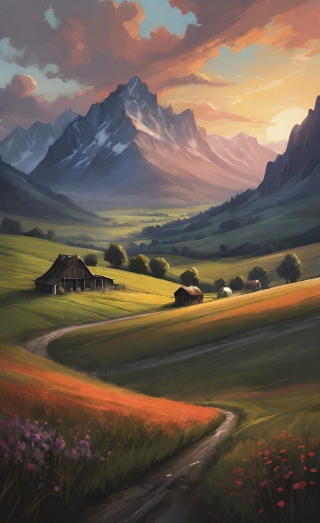 Fantastische Landschaften 9 - Isabella Buchfink Valley