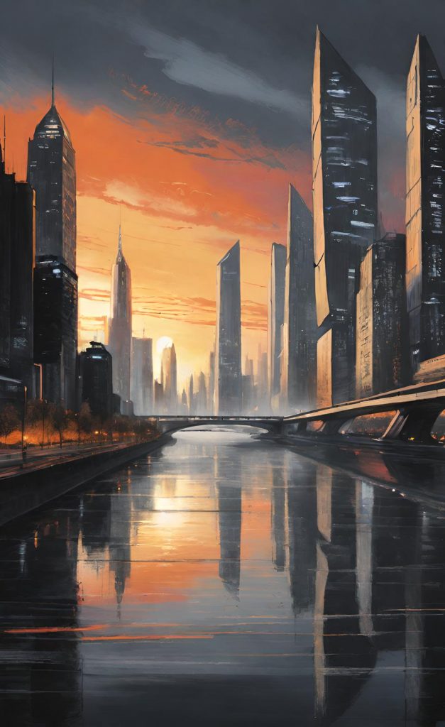 Zwei neue Ideen 1 - Isabella Buchfink Stoughwood River ist ein verunreinigter Fluss in der Metropole Varil.