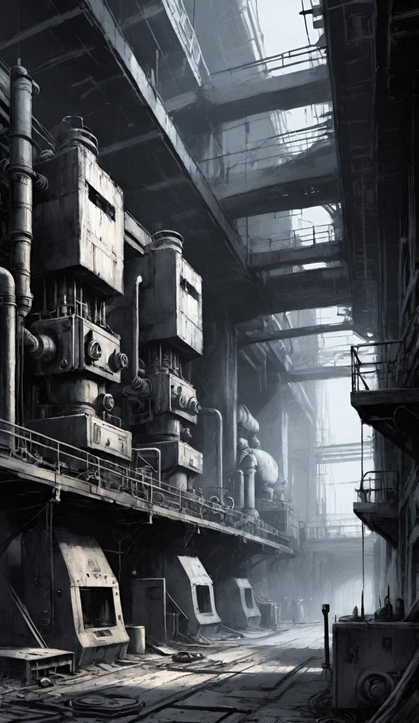 Illustrationen für "Code der Angst" 5 - Isabella Buchfink Eine Spur führt in eine alte Fabrlikhalle