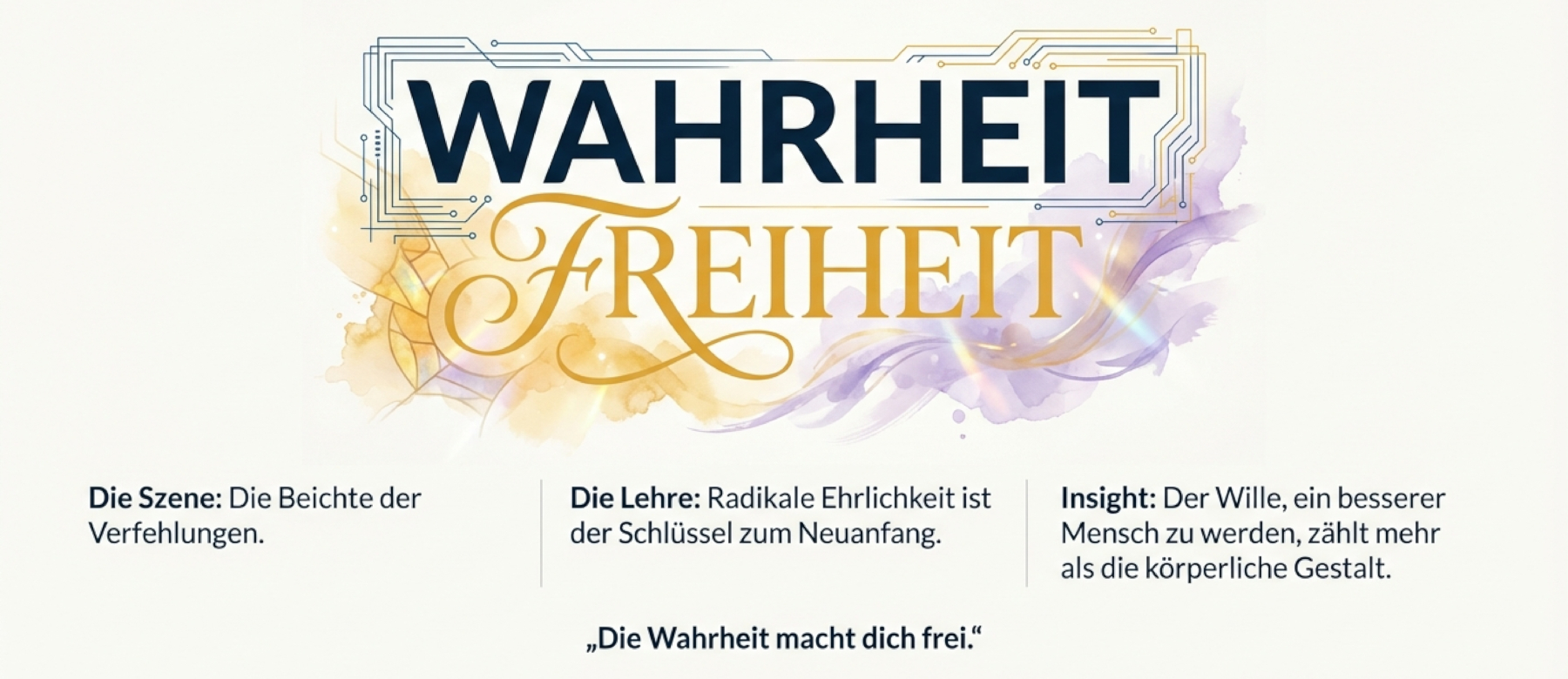 Glaube, Identität und Fantastik: Die Wahrheit macht dich frei Glaube, Identität und Fantastik: Die Wahrheit macht dich frei