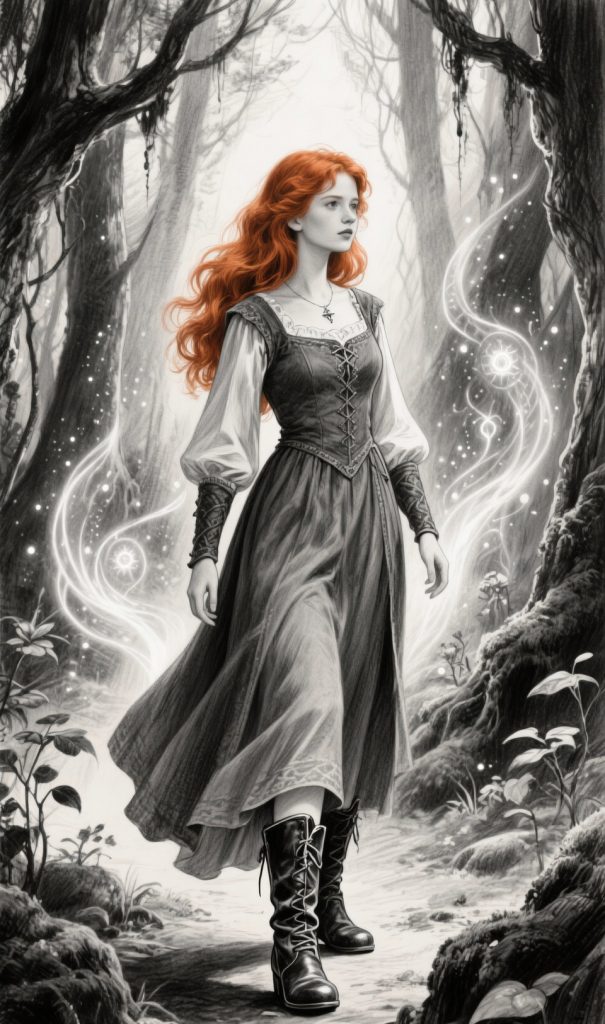 Meine Heldinnen 36 - Isabella Buchfink Bianca ist die Protagonist in "Das Artefakt der Welten". Die 21-jährige Bianca ist leidenschaftliche Spieleprogrammiererin, neugierig, mutig und stets auf der Suche nach dem nächsten Abenteuer. Doch als sie auf einem unscheinbaren Flohmarkt ein geheimnisvolles Artefakt entdeckt, wird sie in das magische Königreich Eldoria gerissen - eine Welt voller Zauber, uralter Legenden und tödlicher Gefahren.