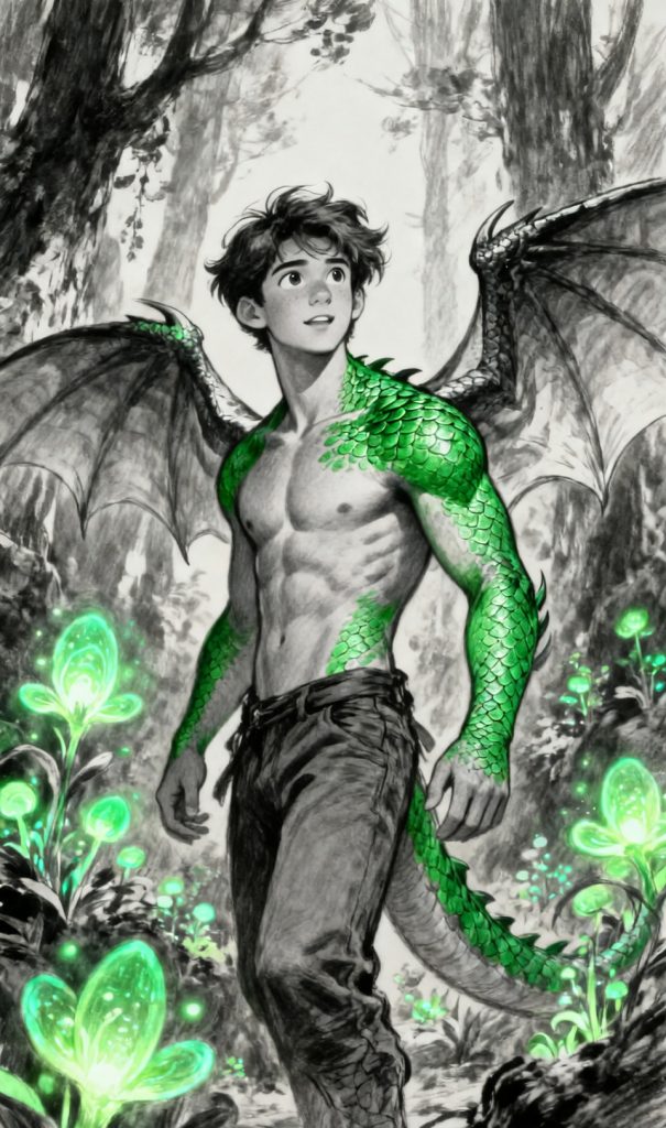 Draco - ein freundlicher Drachemensch